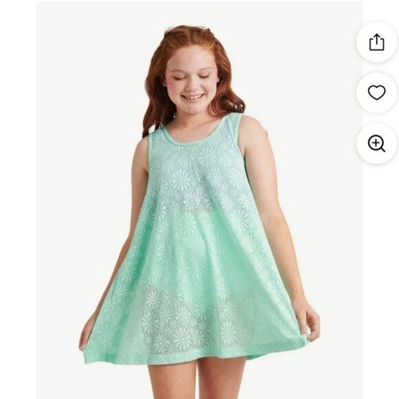 Justice Other - 7/8 Justice Girls Swimsuit Cover Up Swing Dress